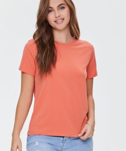 Basic Cotton Crew Tee